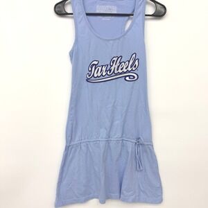 Campus Specialties UNC Tar Heels Tank Dress Blue Cotton Junior Small Racerback